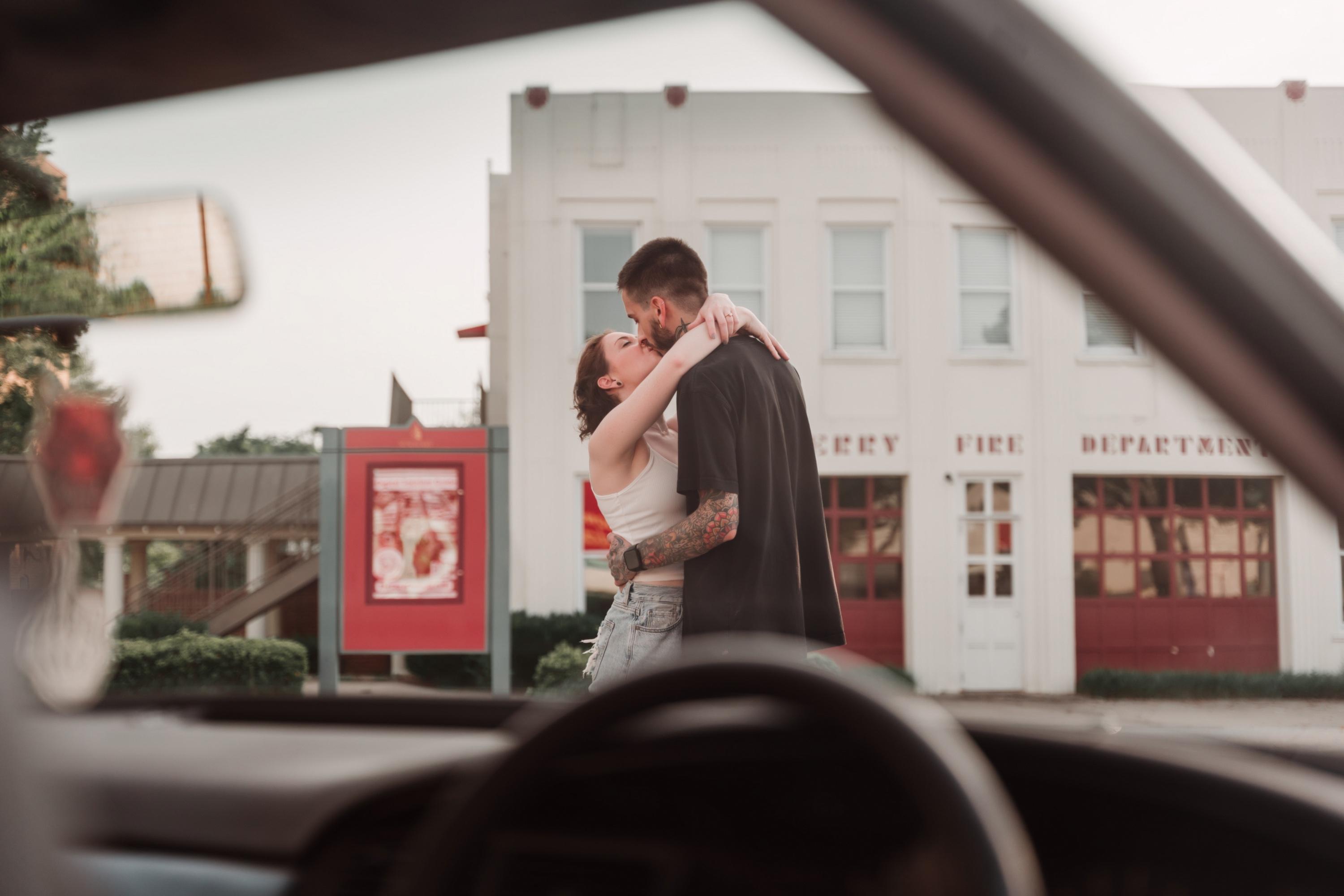 Celebrating Love: Maura and Andrew’s Engagement Session in Newberry, SC