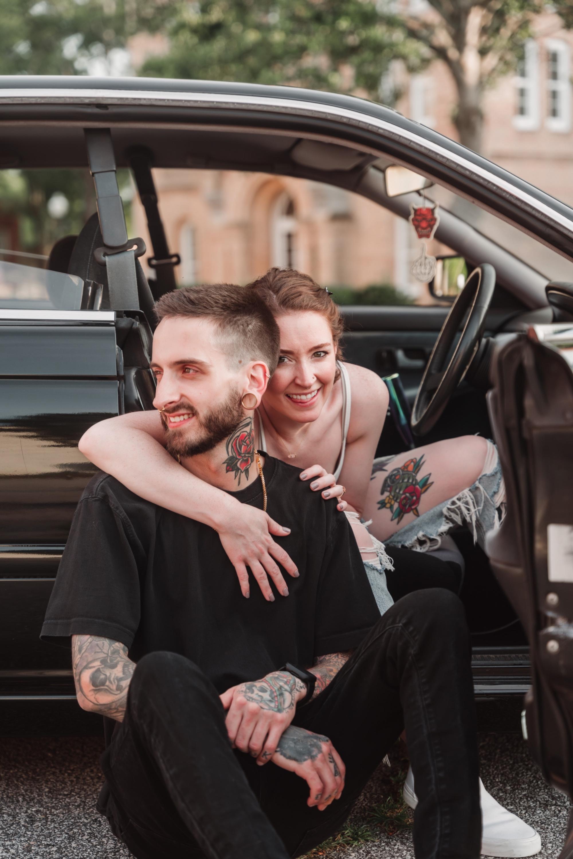 Celebrating Love: Maura and Andrew’s Engagement Session in Newberry, SC